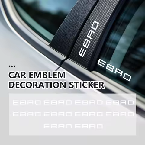 Car Logo Sticker Emblem Auto Body Decal Decor Accessories For Ebro S400 S700 S800 Jaecoo J7 J8 Omoda