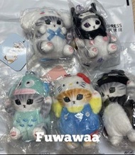 絕版清貨 Mofusand 肉桂狗 XO Hello Kitty 小丑魚 人魚漢頓  鯊魚貓 白貓咪 掛件 毛公仔 掛飾 鎖匙扣 吊飾 玉桂狗 日本代購 kuromi