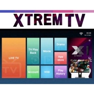 XtremTV for android sybertv/odtv/fantomtv/zozotv/mstv/watchtv/skytv/joytv/hottv/skytv/foctv