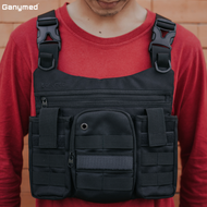 GANYMED Chest Bag Bitguard Tas Pelindung Dada Rig Rompi Motor Biker Protector Premium Multifungsi
