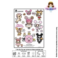 tokidoki Tattoo Sheets - Donutella