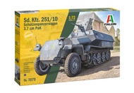 1/72 Scale Model Kit ITALERI 7079 Sd.Kfz251 /10 Armored Transport Vehicle