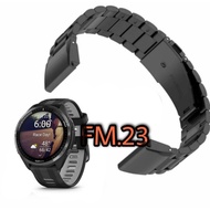 Garmin FORERUNNER 955 965 935 945 MUSIC SOLAR STAINLESS STEEL STRAP STRAP