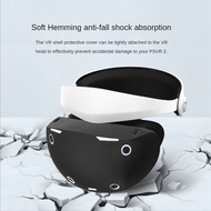 TECHCHIP-For PS VR2 Helmet Full Package Silicone Portable Protective Cover PS VR2 Protective Shell A