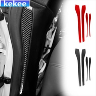 For BMW 4 Series G22 G23 G26 2021-2024 Carbon Fiber Door Interior Door Pillars Interior Car Accessor