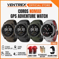 COROS NOMAD GPS Adventure Watch Indoor Outdoor Sport Watch GPS Tracker Running Jam Tangan Smart Watc