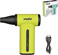WMARK Electric Adjustable Turbo Jet Fan Compressed Air Duster - 130000 RPM Brushless Motor Mini Blow