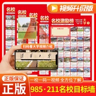 4.3 Famous School Inspirational List Wall Stickers 985/211 College Entrance Examination Target Unive