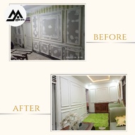wall moulding gypsum dinding