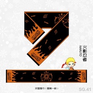 ❍✠☎Anime Scarf Winter Warm Naruto Crystal Fleece Scarf Comic Exhibition One Piece