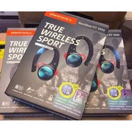 全新 Plantronics Backbeat FIT 3100 真*無線 藍牙 勾耳 黑灰2色 IP57 防水 耳機 有Mic 支援 iPhone Android 手機免提 Mobile Smartphone