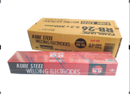 ลวดเชื่อม (KOBE STEEL)(RB-26) มีขนาด 2.6 /3.2 หนัก 20kg **1 ลัง** ลวดธูป ลวดเชื่อม เครื่องเชื่อม ลวด