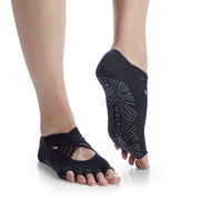 Gaiam Grippy Studio Yoga Socks for Extra Grip in Standard or Hot Yoga, Barre, Pilates, Ballet or at 