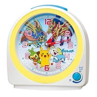 SEIKO Clock Pokemon Alarm White Pearl 130 127 71mm CQ422W