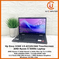 HP ENVY X360 13-AY1013AU TOUCHSCREEN AMD RYZEN 5 5600U 8GB LPDDR4 RAM 512GB NVME SSD USED LAPTOP REF