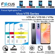 Focus Hydroplus For Vivo Y75 Series Y75 4G Y75 5G Y75s Hydrogel Screen Protector With Ironing Pad-Cl