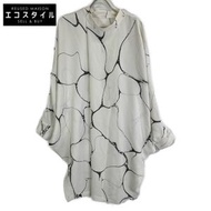 三宅一生 白色 IM13FH012 魷魚外套洋裝配頭巾（2 件組）