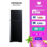 Hitachi ฮิตาชิ ตู้เย็น 2 ประตู 15.9 คิว 450 ลิตร lass Door Big &amp; Wide Series รุ่น R-VG450PDX