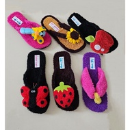 Kasut Bulu Love Slippers Indoor Slippers Bedroom Slippers House Slippers