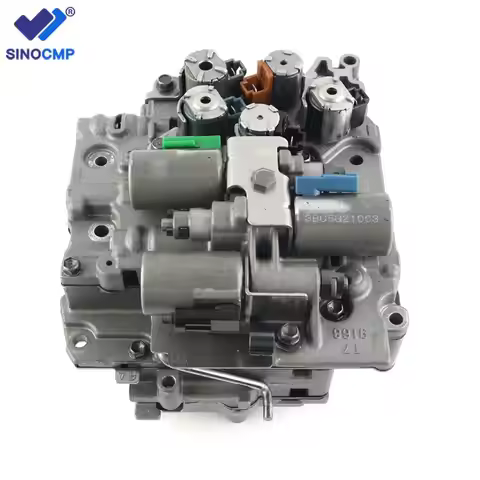 Transmission Complete Valve Body AW55-51SN RE5F22A Gearbox Shift Control Solenoid Assembly for C30 C
