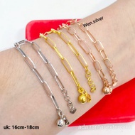 925 Silver Gold Plated Adult Bracelet