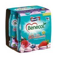 [ส่งฟรี] Free delivery Hearti Benecol Mixberry 70cc. Pack4 Cash on delivery เก็บเงินปลายทาง