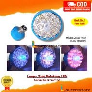 Lampu Stop Lamp Belakang Kedip 12 Volt DC Lampu Rem LED Variasi Motor Beat Vario Scoopy Nouvo Mio Nm