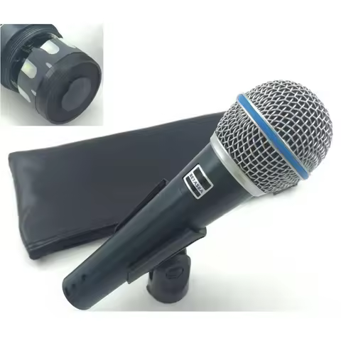 Super Cardioid Microphone Dynamic Vocal Wired Microphone Professional Beta58A Beta 58A 58 A Mic For 
