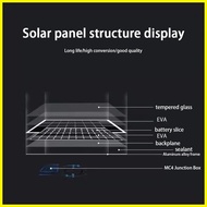 ▼ ✴ ◿ 5BB Solar Panel 【100 Watts】Monocrystalline 100W Solar Panels IP67 Waterproof Sun Power Panel
