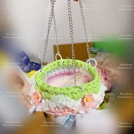 READY Swing hanging crib with cage for hamsters hamster accessori