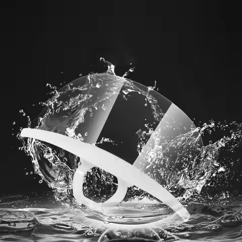 20PCS Clear Plastic Catering Mask Hotel Beauty Chef Waiter Protective Mask Reusable Visible Splash P