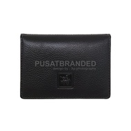GENUINE LEATHER CARD HOLDER WALLET - DAVID JONES 876 BLACK