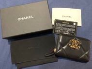 Sold -Chanel 19零錢包（黑色）