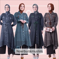 💠 Hikmat Fashion Original T3566 Abaya Hikmat  noerbutikmuslim Gamis