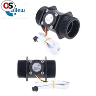 OS  DN40 DN50 Water Flow Sensor Hall Flowmeter Meter Counter Instrument Measurement