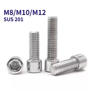 Skru Allen Key Screw | Hex Socket Cap Screw Stainless Steel 201 M8/M10/M12 [WJX-GY]
