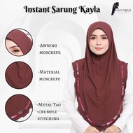 Tudung sarung labuh Kayla Instant Labuh bidang 50 55