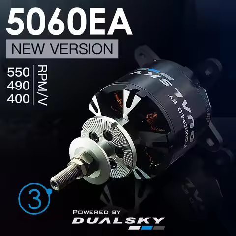 Wholesale DUALSKY XM5060EA V3 550KV 490KV 400KV 5-6s brushless RC motor for 90E fixed wing motor