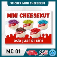 A4/A3 ICE BOX STICKER MINI CHEESEKUT WATERPROOF
