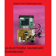LG 65UR7550BSC MAINBOARD POWERBOARD