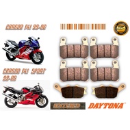 HONDA CBR600 F4I CBR600 F4 SPORT BRAKE PADS SINTERED LONG LIFE TOP QUALITY MOTORSPORT