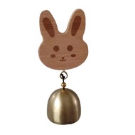 Bel Pintu / Liontin Beruang / Ornamen Lonceng Lucu / Bel Pintu Kayu Buatan Tangan / Liontin Kamar Ti
