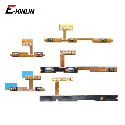 Power ON OFF Key Ribbon For Samsung Galaxy A17 5G 4G A16 A15 LTE A14 A13 Volume Side Button Control 