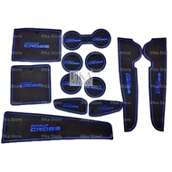 [Malaysia CKD] Toyota Corolla Cross Interior Slot Mat 2022 2023 Car Anti Slip Mat Pad Corolla Cross 