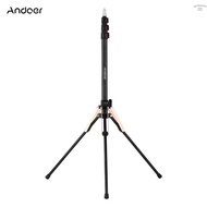 Andoer 190cm/74.8 Inch Portable Aluminum Alloy Photography Light Stand Reverse Folding Leg Stand 3-S