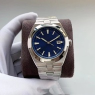 Men 4500V Fully Automatic Mechanical Watch Luminous Stainless Steel Strap Transparent Bottom Pearl 2
