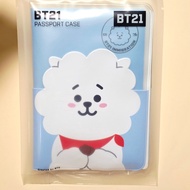 [Official] BT21 Clear Passport Case – RJ | BTS Travel Passport Cover