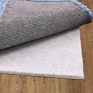 Felt Rug Pad, 6' x 9' 1/4 Thick Non Slip Rug Pad with Rubber Backing, Non Slip Carpet Pad Keep Rugs 