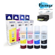 Epson 003 Printer Ink Refill Compatible for L1110 L1210 L3110 L3116 L3210 L3150 L3156 L3250 L5190 L4