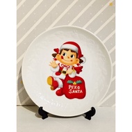 peko Plate July Workprof. Size 16cm Real Work Clear Color Every Leaf Is Beautiful. Second-Hand Japan